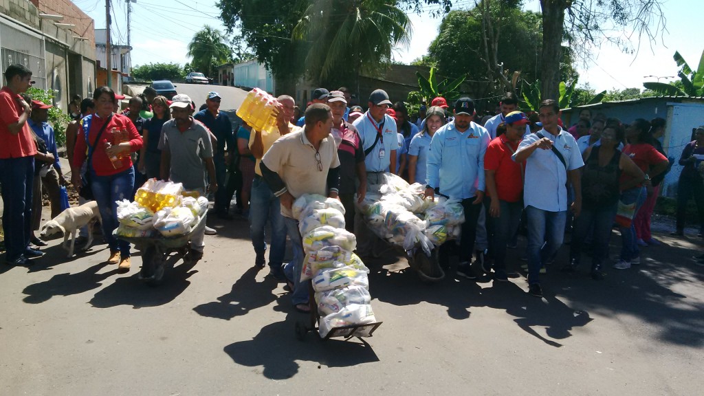 La Misión Alimentación ejecutó las actividades necesarias para abastecer al pueblo.