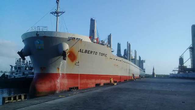 Logicasa realizó operaciones de desestiba de 45 mil toneladas métricas de materia prima.